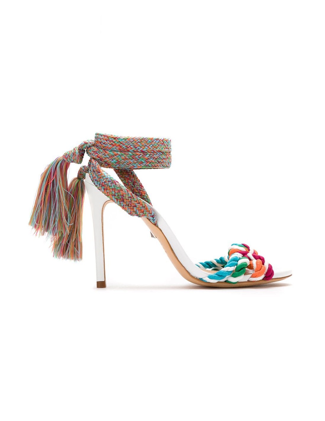 Schutz Sandals with Heel, Strings Knots and