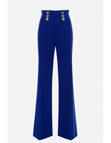 Elisabetta Franchi High Cut Palazzo Pants Altamoda Shop