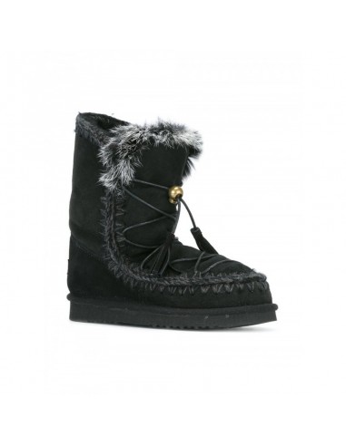 Eskimo Dream Lace Boots in Black - Mou 